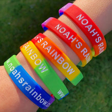 Load image into Gallery viewer, Noah’s Rainbow Donation Wristband
